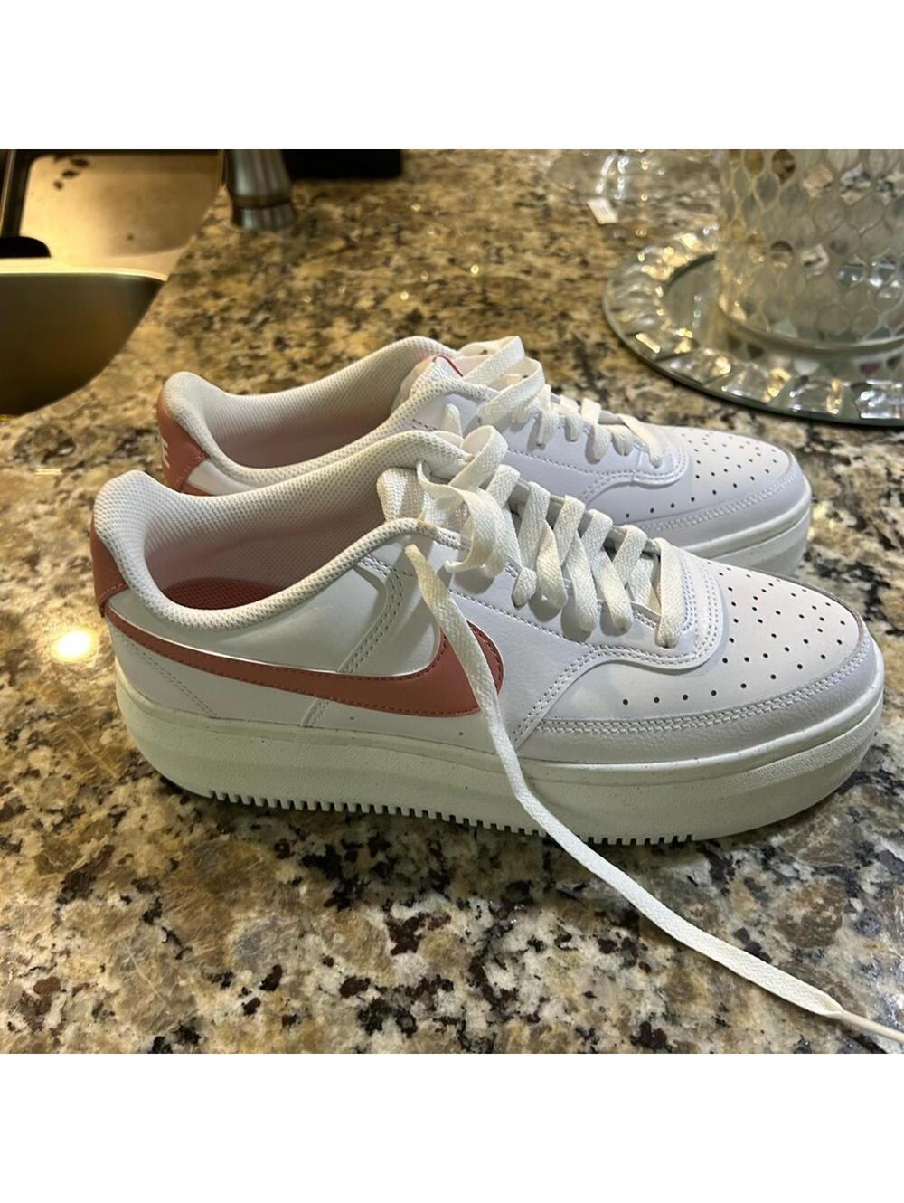 2024 Womens NIKE COURT VISION ALTA Low Top Sneakers Retro Shoes DZ5394-102 SZ 11